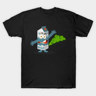 Funny Melk Packet Character T-Shirt